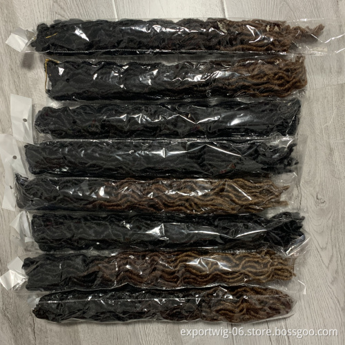 synthetic hair 18inch industries braid goddess dreadlocks faux locs crochet twist braids hair extension installer locs natural